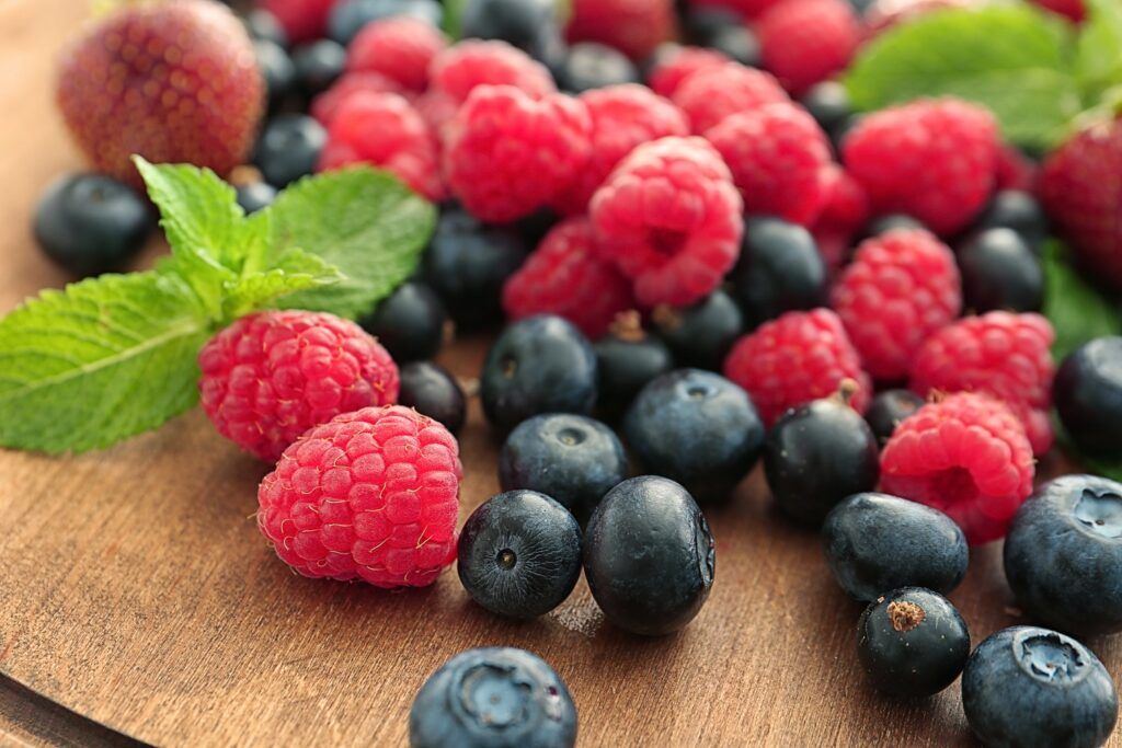 exportación de berries