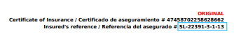 Ejemplo de certificado