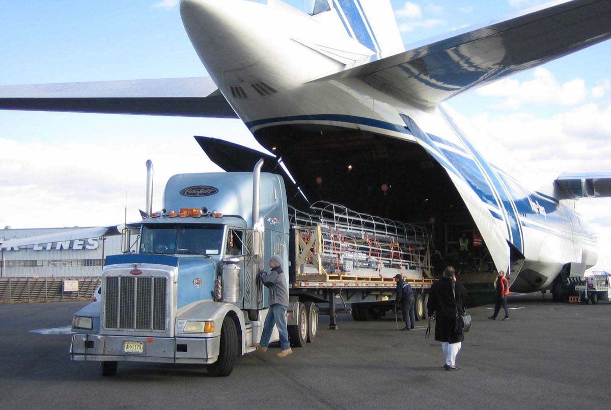 transporte aéreo de carga