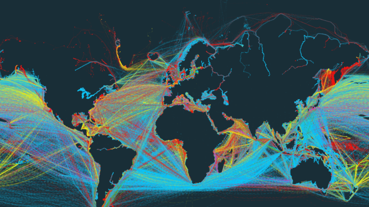 rutas marítimas del mundo